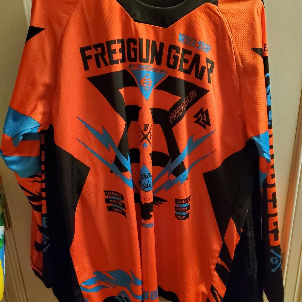 Free Gun Motorcross Racing Jersey